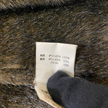 【中古品】【メンズ】 TORNADO MART トルネードマート FAKE LEATHER MOUTON COAT TBL-1529-2 フェイク レザー ムートン コート アウター 147-260306-ks-03-tei サイズ：L カラー：ブラウン 万代Net店