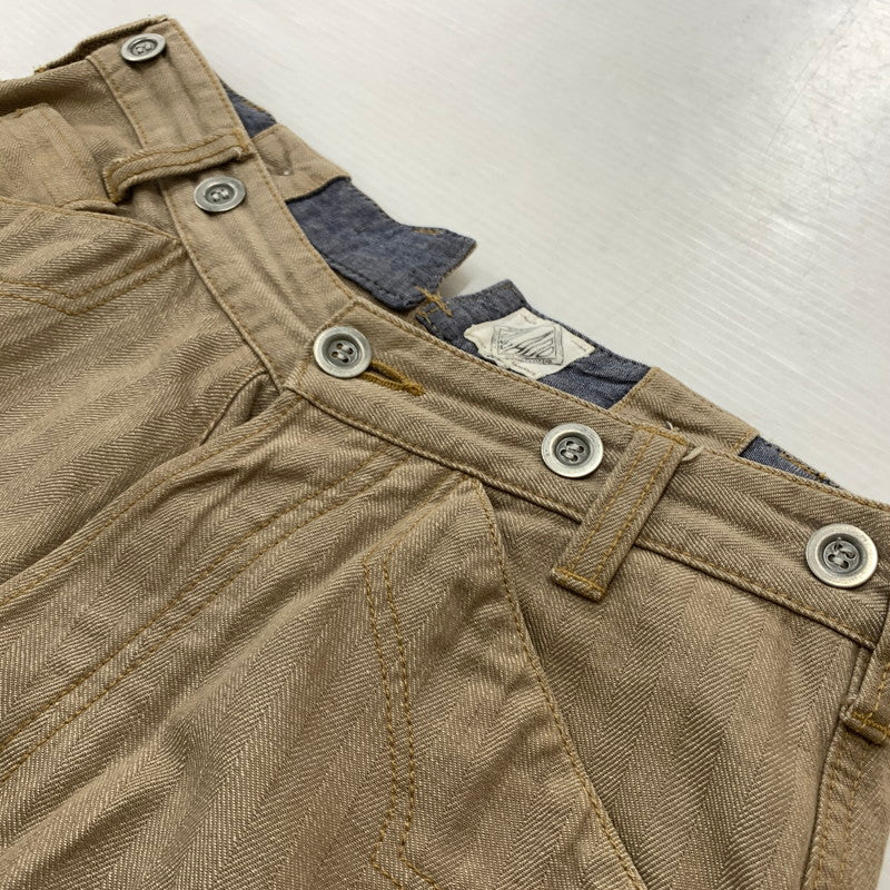 【中古品】【メンズ】 JELADO ジェラード CINCH BACK WORK PANTS シンチバック ワークパンツ ボトムス 156-260312-ko-19-tei サイズ：28 カラー：ベージュ 万代Net店