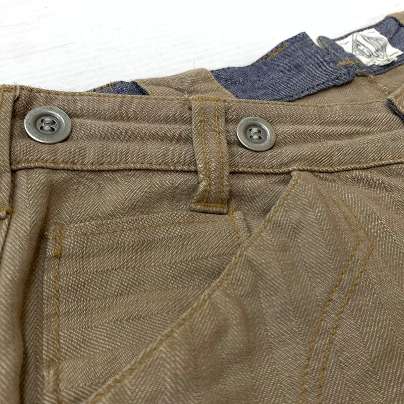 【中古品】【メンズ】 JELADO ジェラード CINCH BACK WORK PANTS シンチバック ワークパンツ ボトムス 156-260312-ko-19-tei サイズ：28 カラー：ベージュ 万代Net店