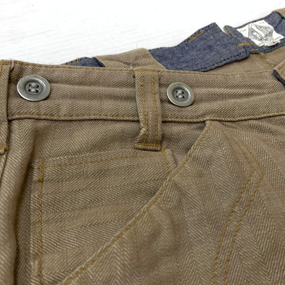 【中古品】【メンズ】 JELADO ジェラード CINCH BACK WORK PANTS シンチバック ワークパンツ ボトムス 156-260312-ko-19-tei サイズ：28 カラー：ベージュ 万代Net店