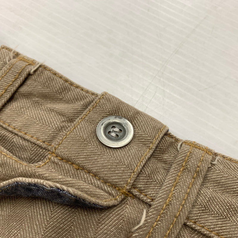 【中古品】【メンズ】 JELADO ジェラード CINCH BACK WORK PANTS シンチバック ワークパンツ ボトムス 156-260312-ko-19-tei サイズ：28 カラー：ベージュ 万代Net店