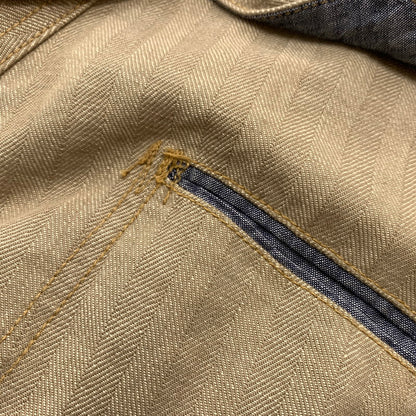 【中古品】【メンズ】 JELADO ジェラード CINCH BACK WORK PANTS シンチバック ワークパンツ ボトムス 156-260312-ko-19-tei サイズ：28 カラー：ベージュ 万代Net店