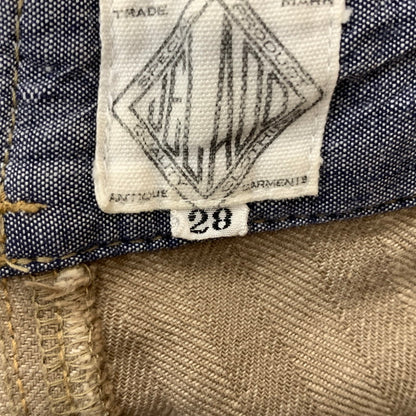 【中古品】【メンズ】 JELADO ジェラード CINCH BACK WORK PANTS シンチバック ワークパンツ ボトムス 156-260312-ko-19-tei サイズ：28 カラー：ベージュ 万代Net店
