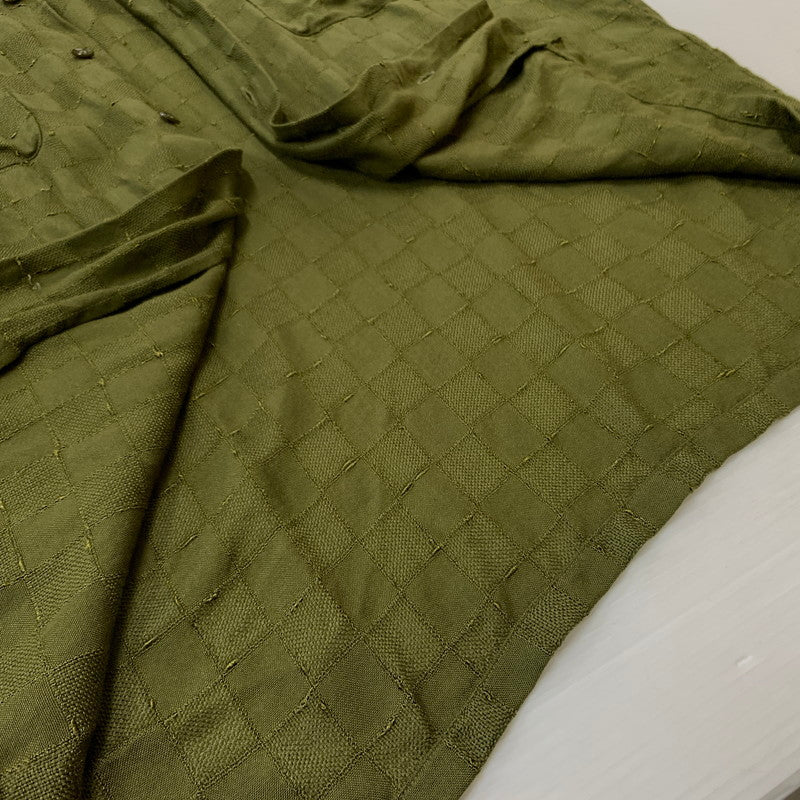 【中古品】【メンズ】 TENDERLOIN テンダーロイン T-RAYON S/S SHIRT レーヨン ショートスリーブ シャツ トップス 半袖 142-260315-ko-01-tei サイズ：S カラー：グリーン 万代Net店