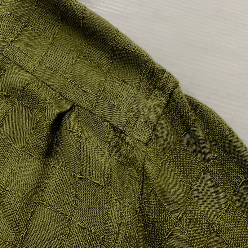 【中古品】【メンズ】 TENDERLOIN テンダーロイン T-RAYON S/S SHIRT レーヨン ショートスリーブ シャツ トップス 半袖 142-260315-ko-01-tei サイズ：S カラー：グリーン 万代Net店
