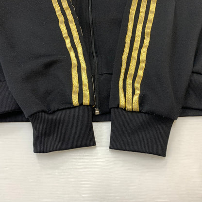 【中古品】【メンズ】 adidas アディダス WEST GERMAN TRACK JACKET VINTAGE 西ドイツ製 トラックジャケット ライトアウター フルジップ ジャージ ビンテージ 148-260312-ko-09-tei サイズ：7 カラー：ブラック 万代Net店
