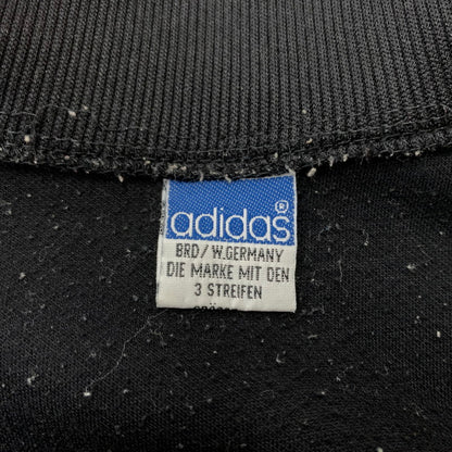 【中古品】【メンズ】 adidas アディダス WEST GERMAN TRACK JACKET VINTAGE 西ドイツ製 トラックジャケット ライトアウター フルジップ ジャージ ビンテージ 148-260312-ko-09-tei サイズ：7 カラー：ブラック 万代Net店