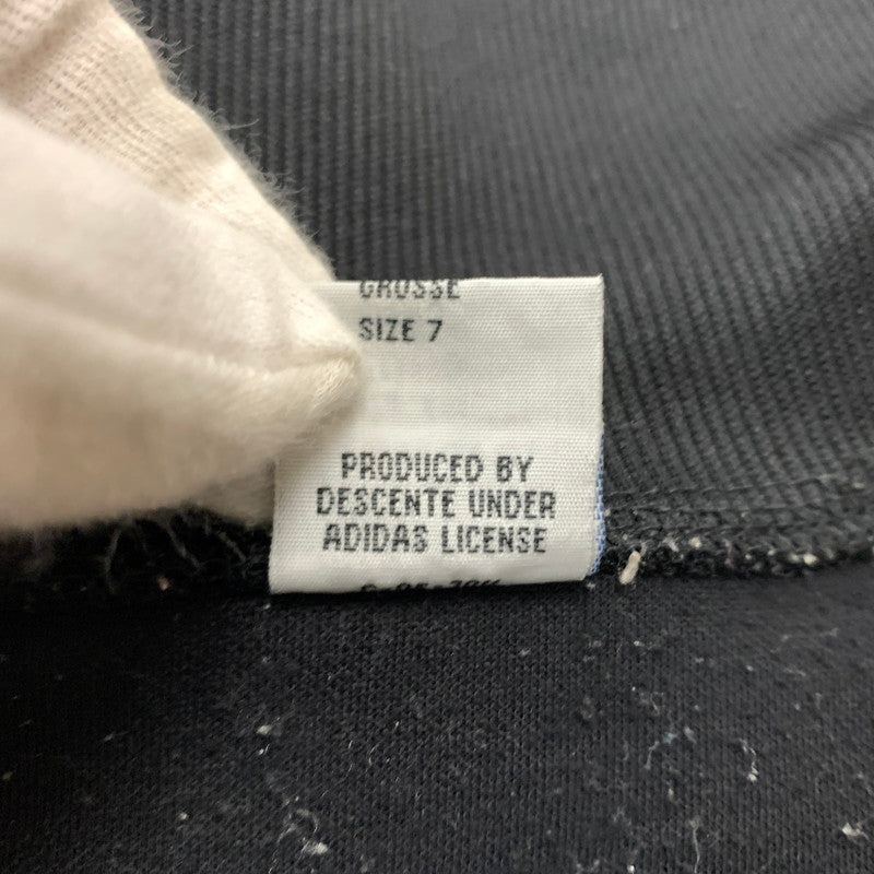 【中古品】【メンズ】 adidas アディダス WEST GERMAN TRACK JACKET VINTAGE 西ドイツ製 トラックジャケット ライトアウター フルジップ ジャージ ビンテージ 148-260312-ko-09-tei サイズ：7 カラー：ブラック 万代Net店