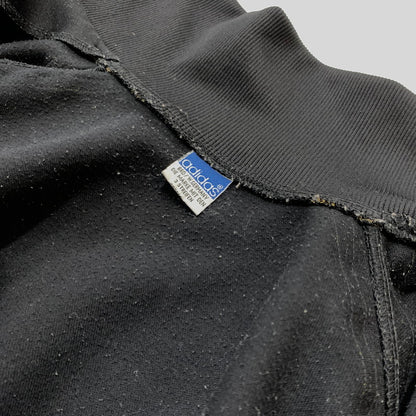 【中古品】【メンズ】 adidas アディダス WEST GERMAN TRACK JACKET VINTAGE 西ドイツ製 トラックジャケット ライトアウター フルジップ ジャージ ビンテージ 148-260312-ko-09-tei サイズ：7 カラー：ブラック 万代Net店