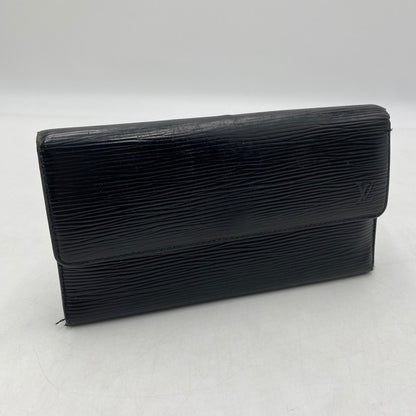 【ジャンク品】【メンズ/レディース】 LOUIS VUITTON ルイ・ヴィトン M63382 CA0918 エピ ポルトトレゾール インターナショナル 長財布 ロングウォレット 三つ折り長財布 179-260309-ks-04-tei カラー：ノアール 万代Net店