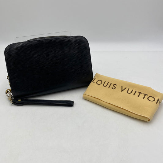 【ジャンク品】【メンズ】 LOUIS VUITTON ルイ・ヴィトン LOUIS VUITTON M51922 エピ バイカル 鞄 セカンドバッグ クラッチバッグ ハンドバッグ 179-260309-ks-03-tei カラー：ノアール 万代Net店
