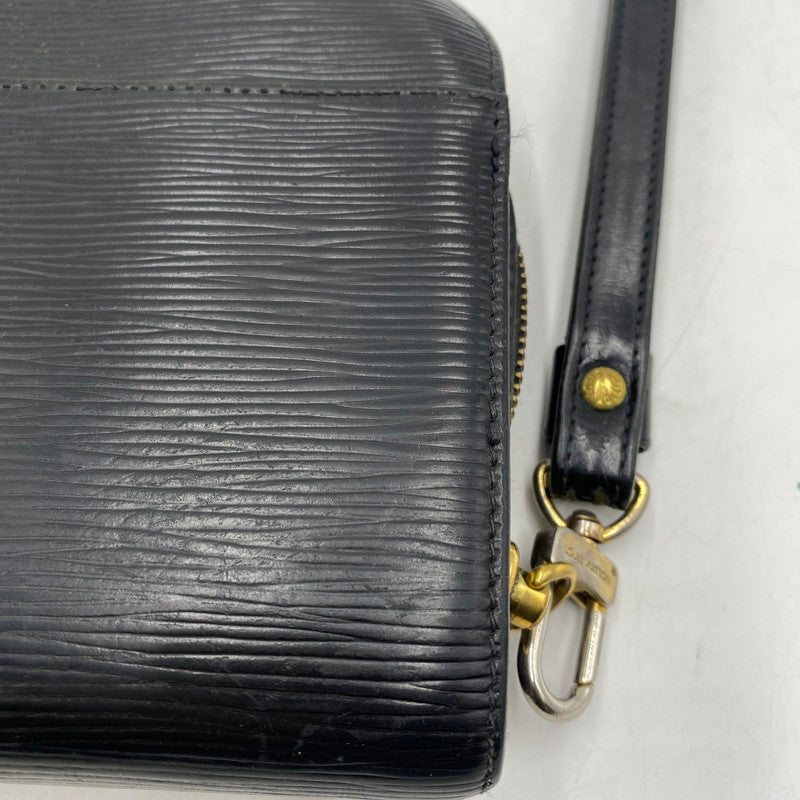 【ジャンク品】【メンズ】 LOUIS VUITTON ルイ・ヴィトン LOUIS VUITTON M51922 エピ バイカル 鞄 セカンドバッグ クラッチバッグ ハンドバッグ 179-260309-ks-03-tei カラー：ノアール 万代Net店