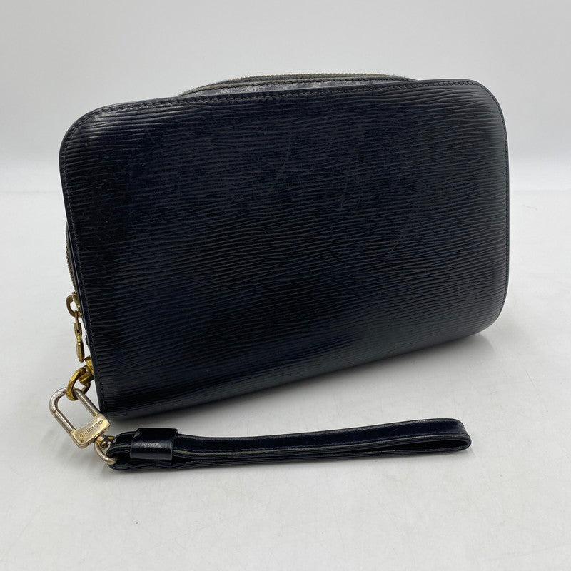 【ジャンク品】【メンズ】 LOUIS VUITTON ルイ・ヴィトン LOUIS VUITTON M51922 エピ バイカル 鞄 セカンドバッグ クラッチバッグ ハンドバッグ 179-260309-ks-03-tei カラー：ノアール 万代Net店