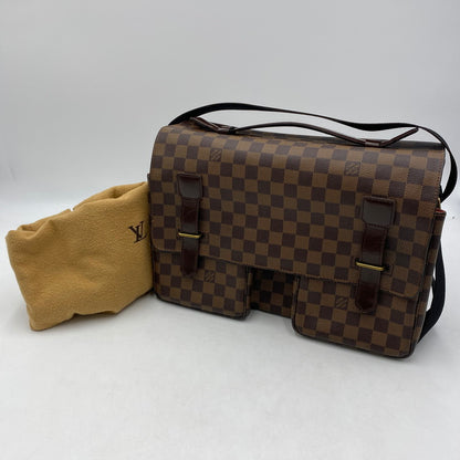 【中古品】【レディース】 LOUIS VUITTON ルイ・ヴィトン N42270 ダミエ ブロードウェイ メッセンジャーバッグ 鞄 ショルダーバッグ 179-260309-ks-05-tei カラー：ダミエ 万代Net店