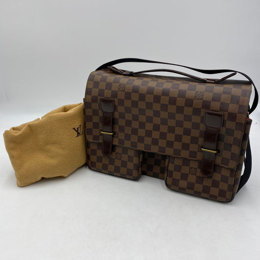 【中古品】【レディース】 LOUIS VUITTON ルイ・ヴィトン N42270 ダミエ ブロードウェイ メッセンジャーバッグ 鞄 ショルダーバッグ 179-260309-ks-05-tei カラー：ダミエ 万代Net店