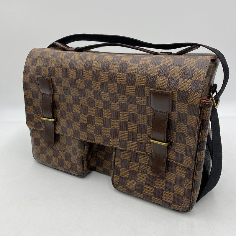 【中古品】【レディース】 LOUIS VUITTON ルイ・ヴィトン N42270 ダミエ ブロードウェイ メッセンジャーバッグ 鞄 ショルダーバッグ 179-260309-ks-05-tei カラー：ダミエ 万代Net店