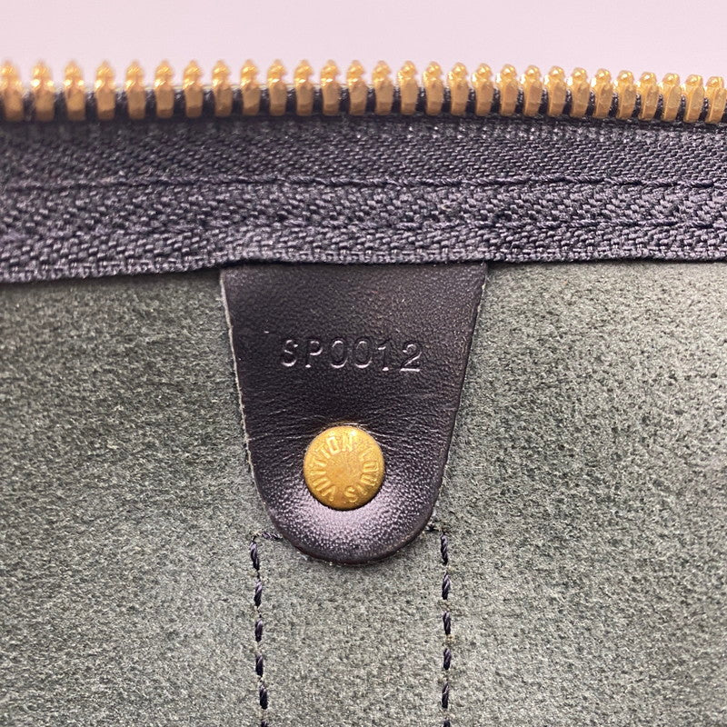 【現状渡し品】【メンズ】 LOUIS VUITTON ルイ・ヴィトン M42962 エピ キーポル 50 ボストンバッグ 鞄 179-260309-ks-02-tei サイズ：イニシャル入り カラー：ブラック 万代Net店