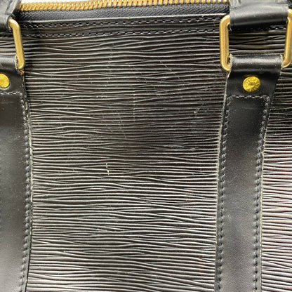 【現状渡し品】【メンズ】 LOUIS VUITTON ルイ・ヴィトン M42962 エピ キーポル 50 ボストンバッグ 鞄 179-260309-ks-02-tei サイズ：イニシャル入り カラー：ブラック 万代Net店