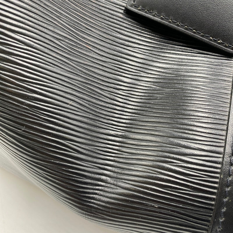【現状渡し品】【メンズ】 LOUIS VUITTON ルイ・ヴィトン M42962 エピ キーポル 50 ボストンバッグ 鞄 179-260309-ks-02-tei サイズ：イニシャル入り カラー：ブラック 万代Net店