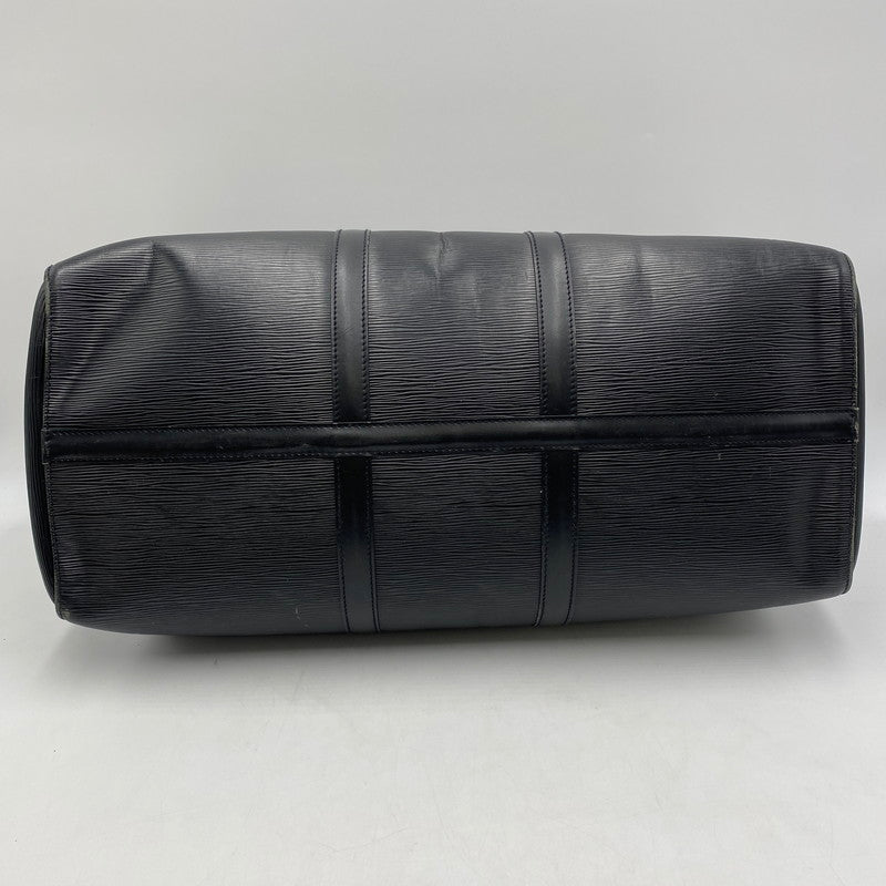 【現状渡し品】【メンズ】 LOUIS VUITTON ルイ・ヴィトン M42962 エピ キーポル 50 ボストンバッグ 鞄 179-260309-ks-02-tei サイズ：イニシャル入り カラー：ブラック 万代Net店
