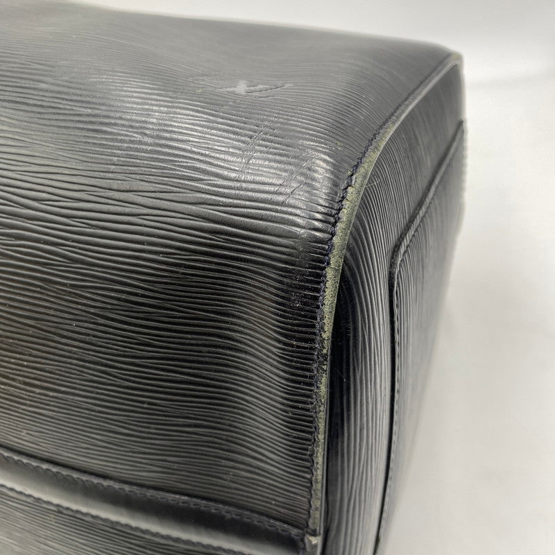 【現状渡し品】【メンズ】 LOUIS VUITTON ルイ・ヴィトン M42962 エピ キーポル 50 ボストンバッグ 鞄 179-260309-ks-02-tei サイズ：イニシャル入り カラー：ブラック 万代Net店