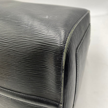 【現状渡し品】【メンズ】 LOUIS VUITTON ルイ・ヴィトン M42962 エピ キーポル 50 ボストンバッグ 鞄 179-260309-ks-02-tei サイズ：イニシャル入り カラー：ブラック 万代Net店