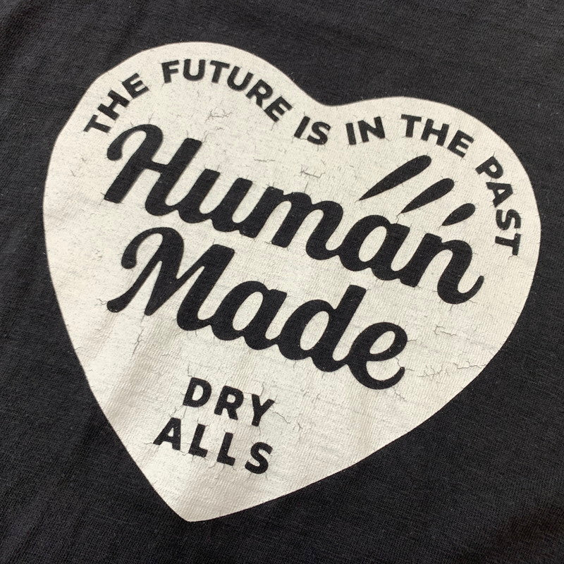 【中古品】【メンズ】 HUMANMADE ヒューマンメイド 24AW GRAPHIC L/S T-SHIRT HM28CS035 グラフィック ロングスリーブ Tシャツ トップス 長袖 142-260313-ko-12-tei サイズ：XXL カラー：ブラック 万代Net店