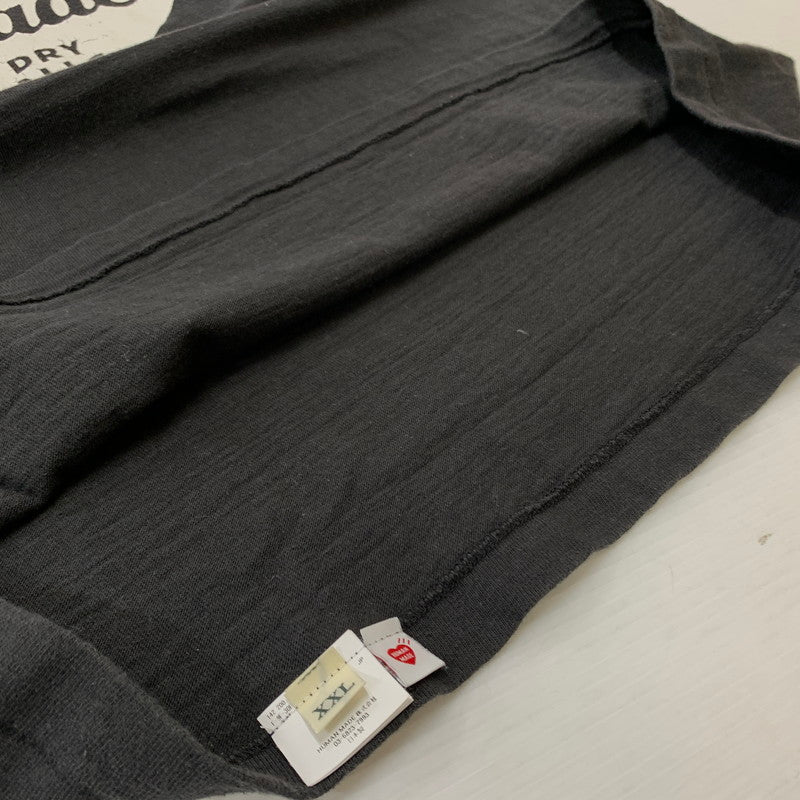 【中古品】【メンズ】 HUMANMADE ヒューマンメイド 24AW GRAPHIC L/S T-SHIRT HM28CS035 グラフィック ロングスリーブ Tシャツ トップス 長袖 142-260313-ko-12-tei サイズ：XXL カラー：ブラック 万代Net店