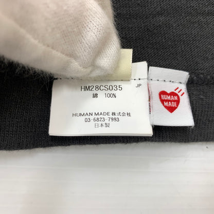 【中古品】【メンズ】 HUMANMADE ヒューマンメイド 24AW GRAPHIC L/S T-SHIRT HM28CS035 グラフィック ロングスリーブ Tシャツ トップス 長袖 142-260313-ko-12-tei サイズ：XXL カラー：ブラック 万代Net店