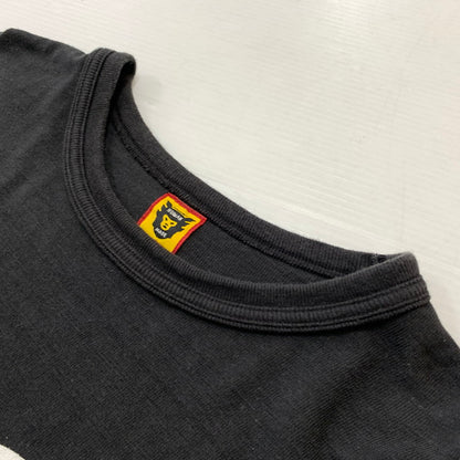 【中古品】【メンズ】 HUMANMADE ヒューマンメイド 24AW GRAPHIC L/S T-SHIRT HM28CS035 グラフィック ロングスリーブ Tシャツ トップス 長袖 142-260313-ko-12-tei サイズ：XXL カラー：ブラック 万代Net店