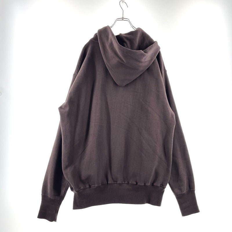 【中古品】【メンズ】 HUNMAN MADE ヒューマンメイド 25SS TSURIAMI HOODIE HM29CS015 ツリアミ フーディ 長袖 トップス プルオーバーパーカー 142-260313-yo-17-tei サイズ：XL カラー：ブラウン 万代Net店