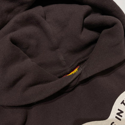 【中古品】【メンズ】 HUNMAN MADE ヒューマンメイド 25SS TSURIAMI HOODIE HM29CS015 ツリアミ フーディ 長袖 トップス プルオーバーパーカー 142-260313-yo-17-tei サイズ：XL カラー：ブラウン 万代Net店