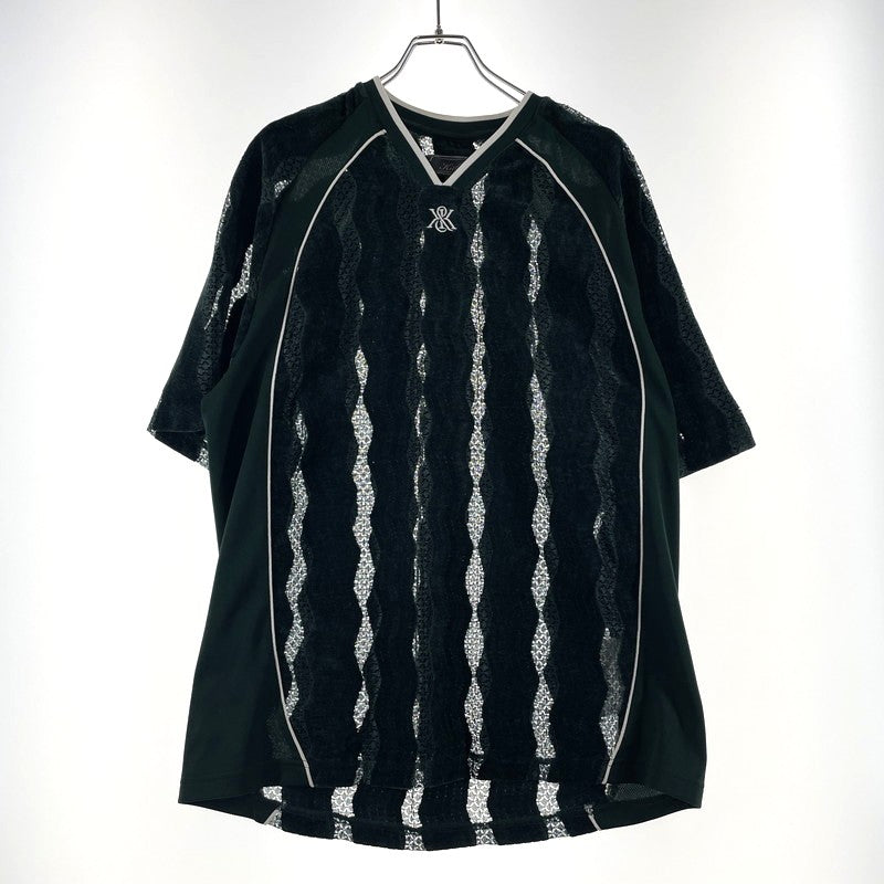 【中古品】【メンズ】 KITH キス CHASE JERSEY 25-071-060-0028-2-0 チェイス ジャージ Tシャツ 半袖 トップス 142-260313-yo-08-fuzh サイズ：S カラー：グリーン 万代Net店