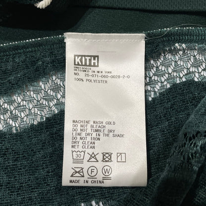 【中古品】【メンズ】 KITH キス CHASE JERSEY 25-071-060-0028-2-0 チェイス ジャージ Tシャツ 半袖 トップス 142-260313-yo-08-fuzh サイズ：S カラー：グリーン 万代Net店