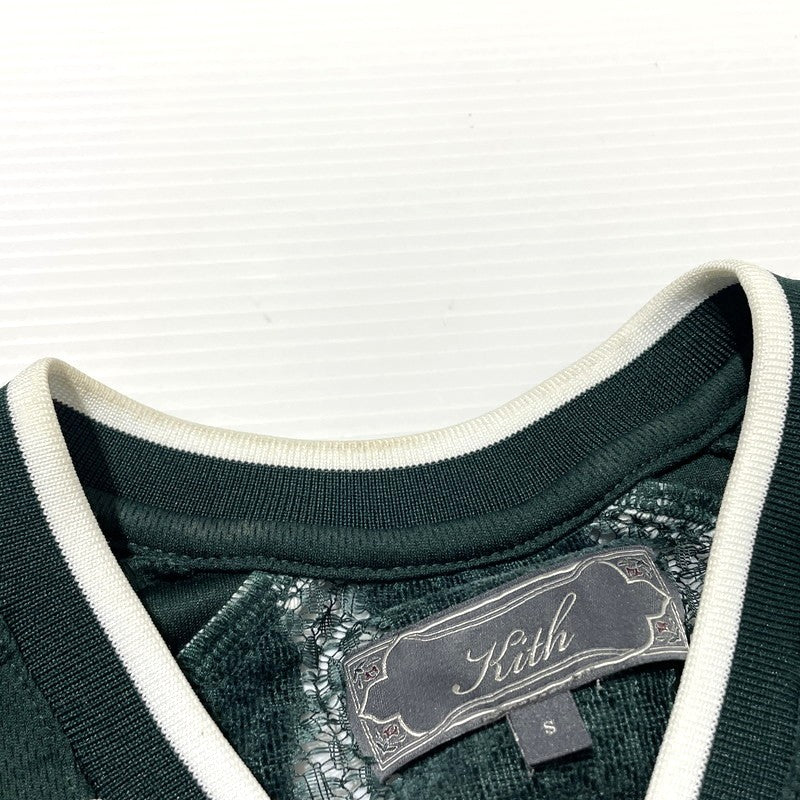 【中古品】【メンズ】 KITH キス CHASE JERSEY 25-071-060-0028-2-0 チェイス ジャージ Tシャツ 半袖 トップス 142-260313-yo-08-fuzh サイズ：S カラー：グリーン 万代Net店