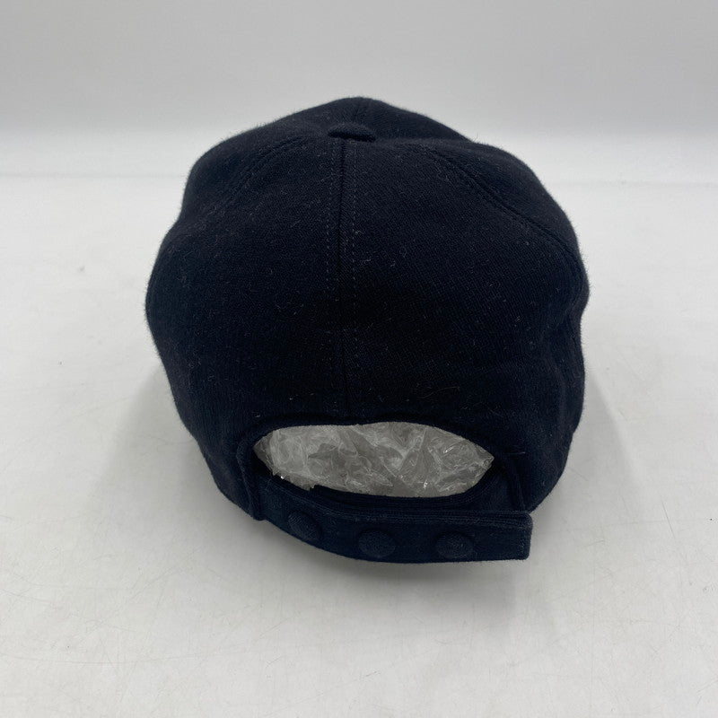 【中古品】【メンズ】 BURBERRY バーバリー TB LOGO CAP 8010946 TBロゴ キャップ 帽子 ベースボールキャップ ロゴ刺繍 185-260316-ks-31-tei サイズ：L カラー：ブラック 万代Net店