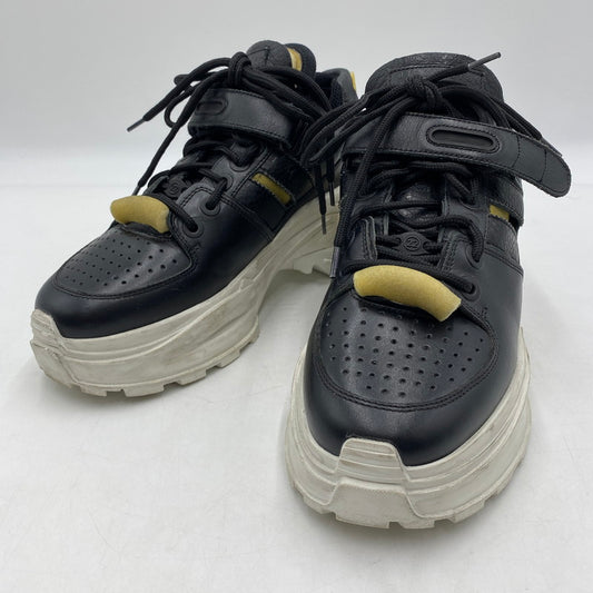 【中古品】【メンズ】 MAISON MARGIELA メゾンマルジェラ 18AW RETRO FIT レトロ フィット スニーカー 靴 162-260309-ks-11-tei サイズ：39 カラー：ブラック 万代Net店