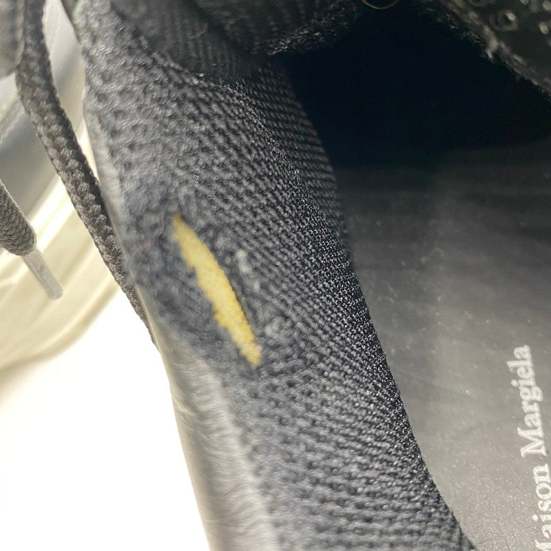 【中古品】【メンズ】 MAISON MARGIELA メゾンマルジェラ 18AW RETRO FIT レトロ フィット スニーカー 靴 162-260309-ks-11-tei サイズ：39 カラー：ブラック 万代Net店