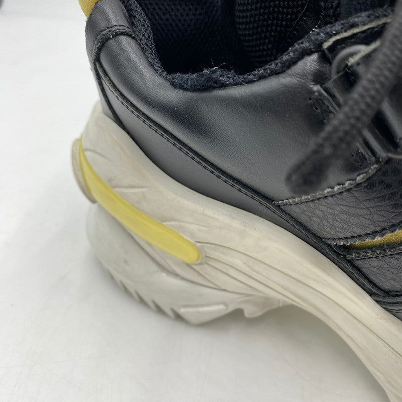 【中古品】【メンズ】 MAISON MARGIELA メゾンマルジェラ 18AW RETRO FIT レトロ フィット スニーカー 靴 162-260309-ks-11-tei サイズ：39 カラー：ブラック 万代Net店