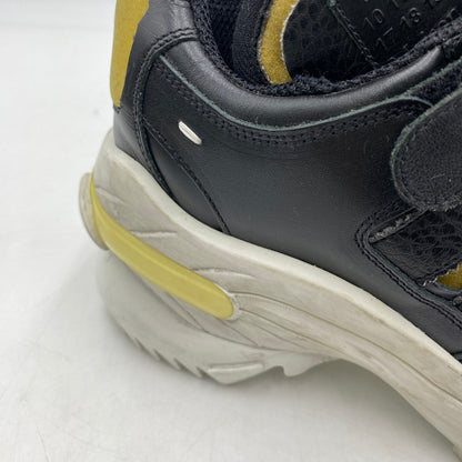 【中古品】【メンズ】 MAISON MARGIELA メゾンマルジェラ 18AW RETRO FIT レトロ フィット スニーカー 靴 162-260309-ks-11-tei サイズ：39 カラー：ブラック 万代Net店