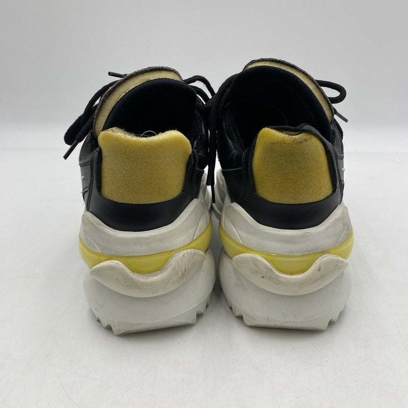 【中古品】【メンズ】 MAISON MARGIELA メゾンマルジェラ 18AW RETRO FIT レトロ フィット スニーカー 靴 162-260309-ks-11-tei サイズ：39 カラー：ブラック 万代Net店