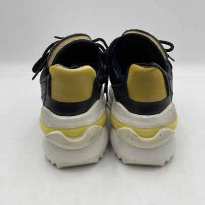 【中古品】【メンズ】 MAISON MARGIELA メゾンマルジェラ 18AW RETRO FIT レトロ フィット スニーカー 靴 162-260309-ks-11-tei サイズ：39 カラー：ブラック 万代Net店