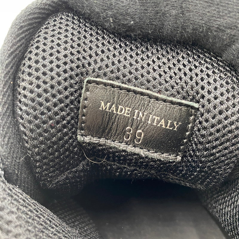 【中古品】【メンズ】 MAISON MARGIELA メゾンマルジェラ 18AW RETRO FIT レトロ フィット スニーカー 靴 162-260309-ks-11-tei サイズ：39 カラー：ブラック 万代Net店
