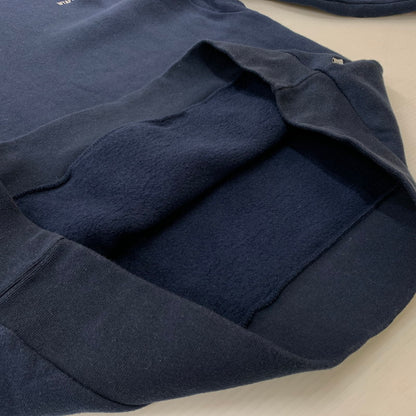 【中古品】【メンズ】 FLAT HOODED 211ATDT-CSM10 フラット フーディ トップス プルオーバーパーカー 142-260313-ko-03-fuzh サイズ：2 カラー：ネイビー 万代Net店
