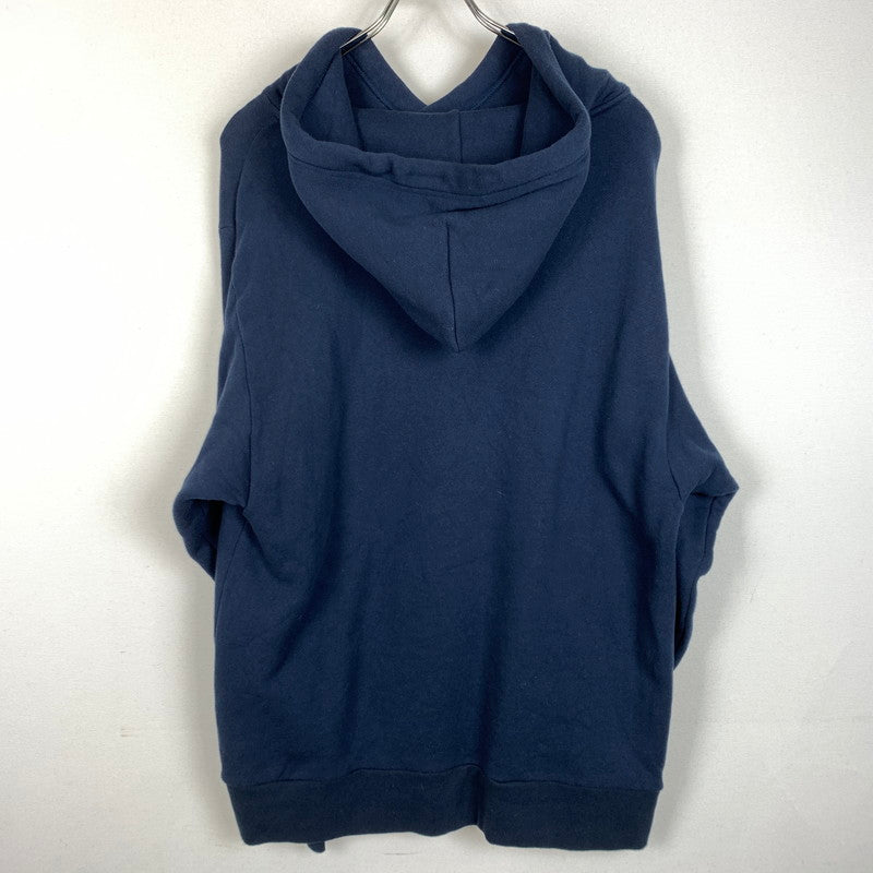 【中古品】【メンズ】 FLAT HOODED 211ATDT-CSM10 フラット フーディ トップス プルオーバーパーカー 142-260313-ko-03-fuzh サイズ：2 カラー：ネイビー 万代Net店