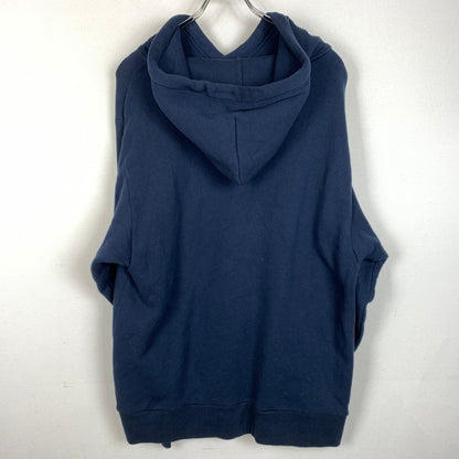 【中古品】【メンズ】 FLAT HOODED 211ATDT-CSM10 フラット フーディ トップス プルオーバーパーカー 142-260313-ko-03-fuzh サイズ：2 カラー：ネイビー 万代Net店