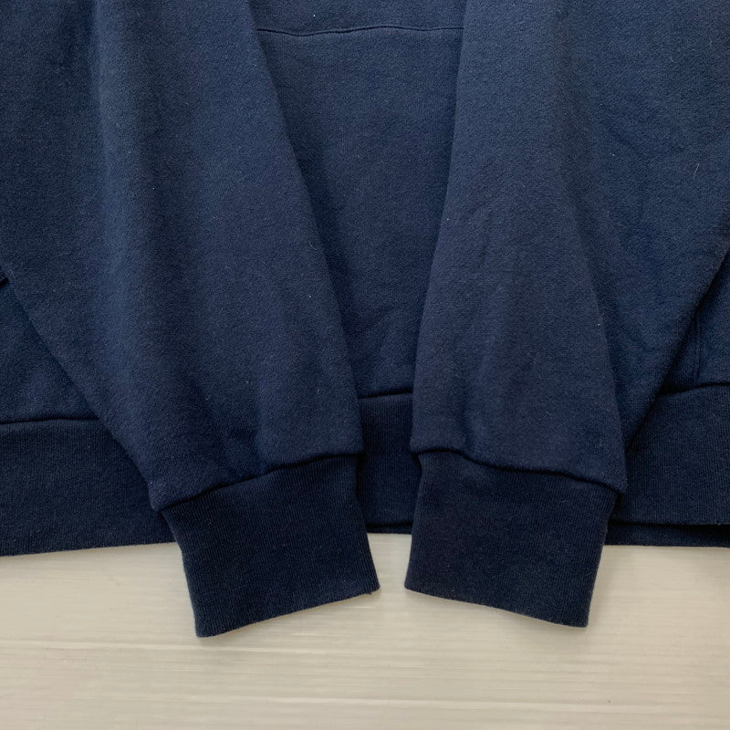 【中古品】【メンズ】 FLAT HOODED 211ATDT-CSM10 フラット フーディ トップス プルオーバーパーカー 142-260313-ko-03-fuzh サイズ：2 カラー：ネイビー 万代Net店