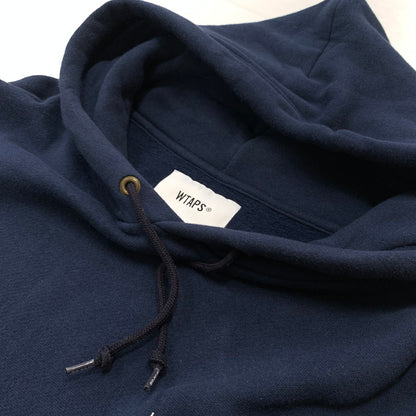 【中古品】【メンズ】 FLAT HOODED 211ATDT-CSM10 フラット フーディ トップス プルオーバーパーカー 142-260313-ko-03-fuzh サイズ：2 カラー：ネイビー 万代Net店
