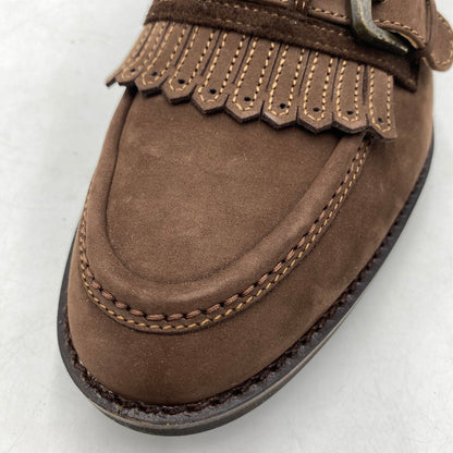 【中古品】【メンズ】 Yves Saint Laurent イヴ･サンローラン YS153 タッセルローファー 靴 フリンジ付き 162-260309-ks-08-tei サイズ：25cm カラー：ブラウン 万代Net店