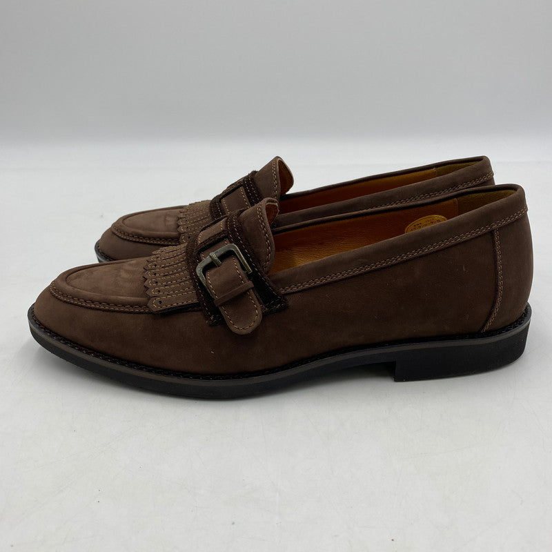【中古品】【メンズ】 Yves Saint Laurent イヴ･サンローラン YS153 タッセルローファー 靴 フリンジ付き 162-260309-ks-08-tei サイズ：25cm カラー：ブラウン 万代Net店